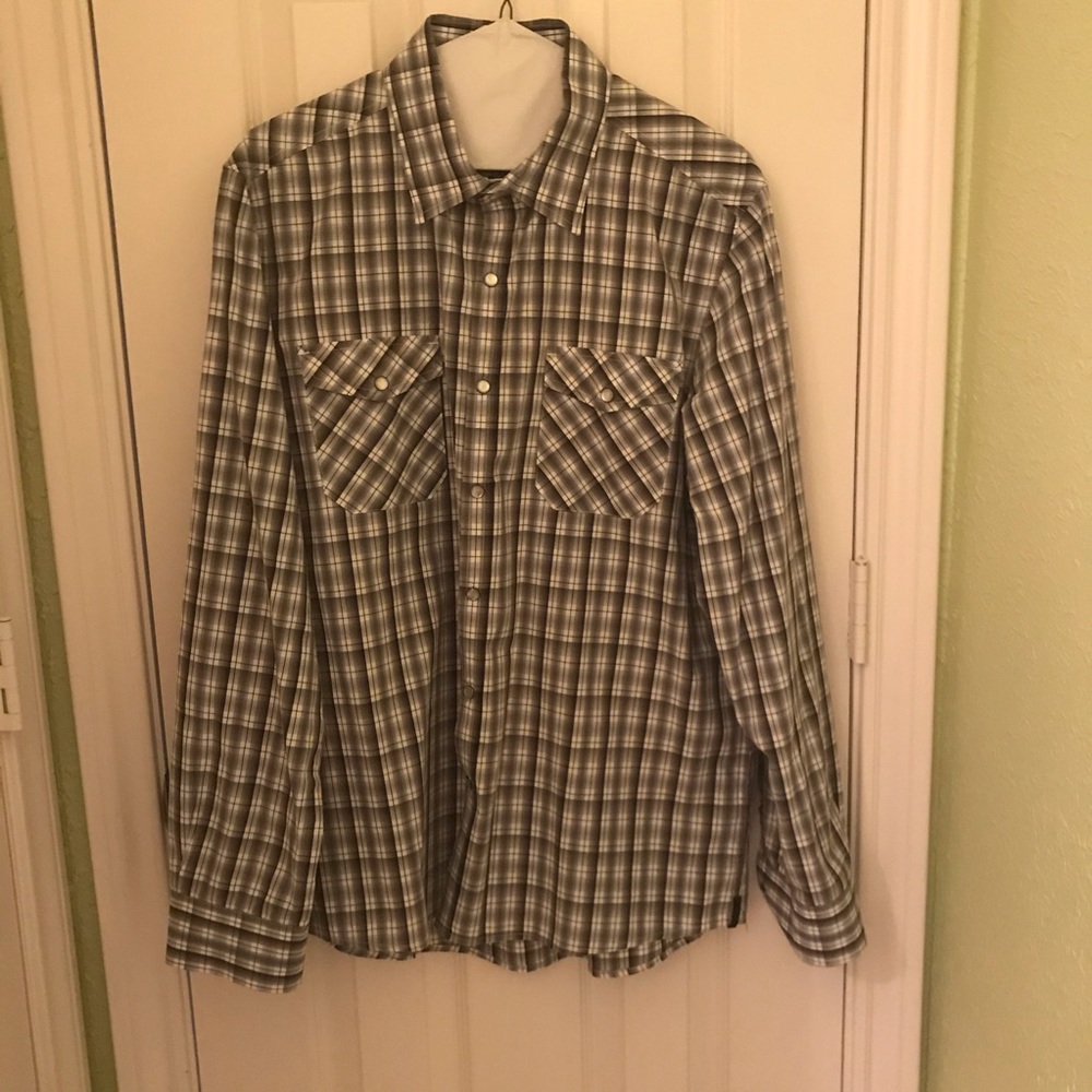 Plaid Kenneth Cole Collared Shirt